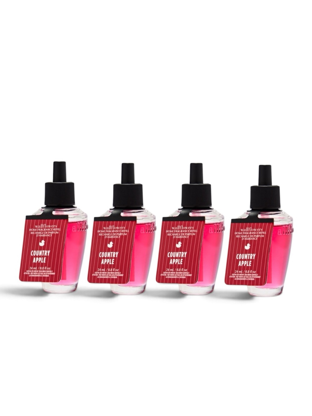 4X COUNTRY APPLE Bath & Body Works Wallflower Refills